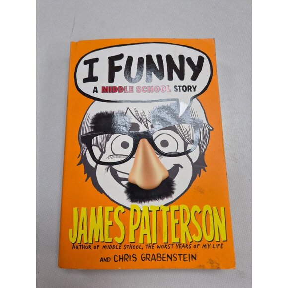 I Funny: A Middle School Story By James Patterson & Chris Grabenstein Paperback - Picture 1 of 7
